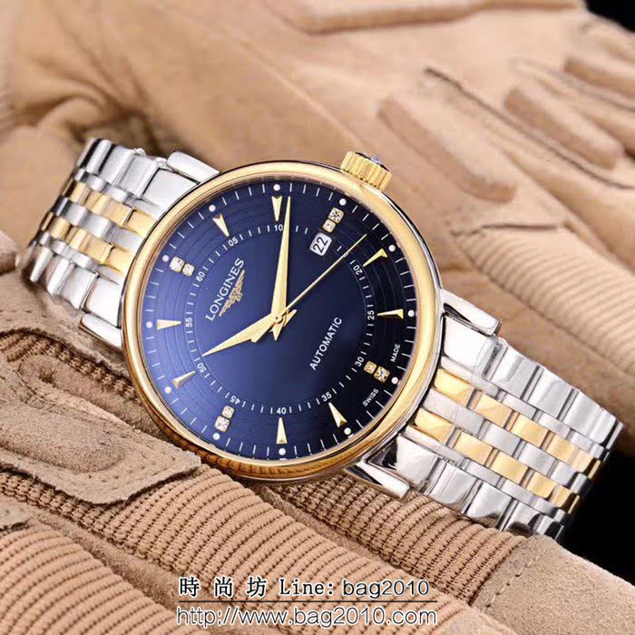 LONGINES浪琴 經典大三針 全自動機械 精品男士腕表 WSS0503